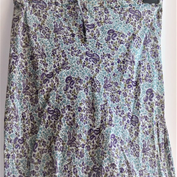 Comfortable Rayon Maxi Skirt Size X-0Small - Picture 2 of 13